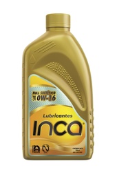 [GAS.SSQ0W166UCJ] INCA SINTÉTICO API SQ SAE 0W16 EN CAJA DE 1/4 DE GALON 6 UNIDADES