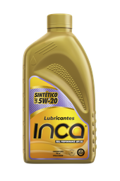 [GAS.SSQ5W206UCJ] INCA SINTÉTICO API SQ SAE 5W20 EN CAJA DE 1/4 DE GALON 6 UNIDADES